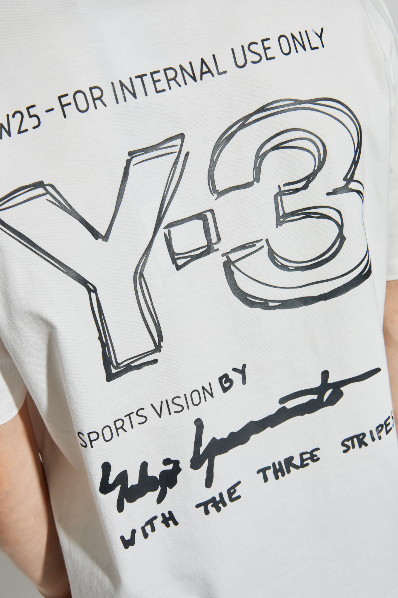 Y-3 T-shirt with print | Men's Clothing | Vitkac